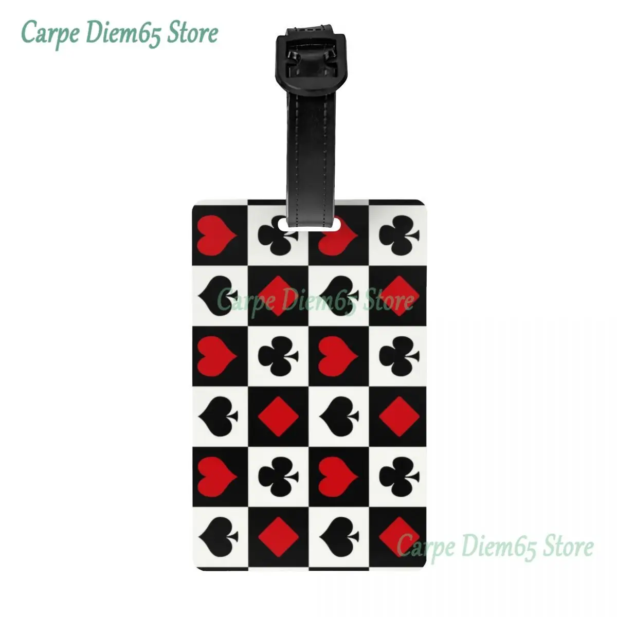 

Playing Card Luggage Tag for Suitcases Fashion Game Poker Players Baggage Tags Privacy Cover Name ID Card