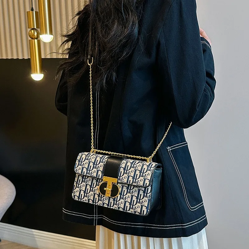 حقيبة سلسلة متعددة الاستخدامات بتصميم فاخر من Nich...