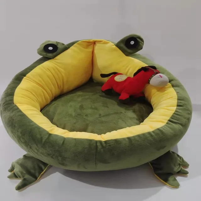 2024 Winter Pet Bed  Multi Style Warm Plush Dog Cat House with Soft Cushion for Small Medium Pets 3