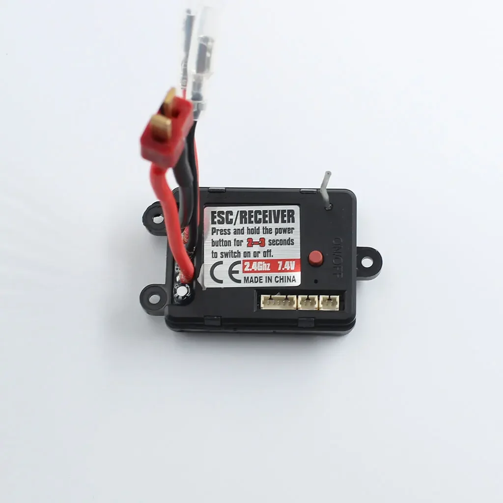 Récepteur 2.4GHz 4 Voies 7.4V 30A pour Voiture RC - Pièce Électronique