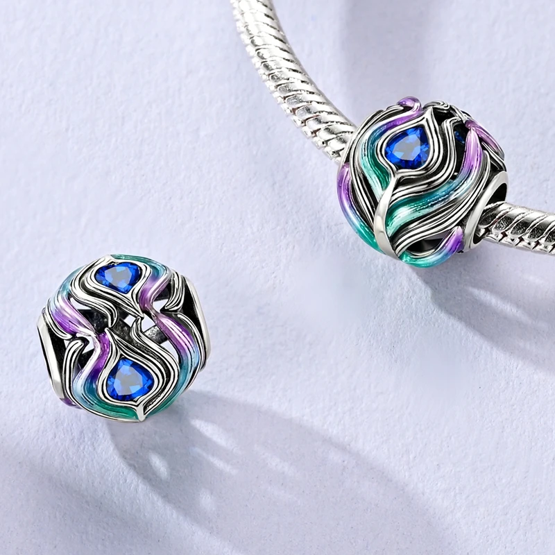 Lucky Clover Silver Charm 4