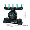 Glow-in-The-Dark Shooting Target Practice Kids Shooting Toy Gun Set, USB 2in1 Luminous Electric Hover Target Practice and Target 3