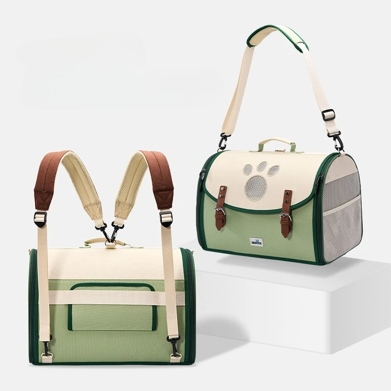 Multifunctional Outdoor Cat Carriers Bags Nest Portable Shoulder Portable Shoulder Carrying Backpack Large Capacity Pet Backpack