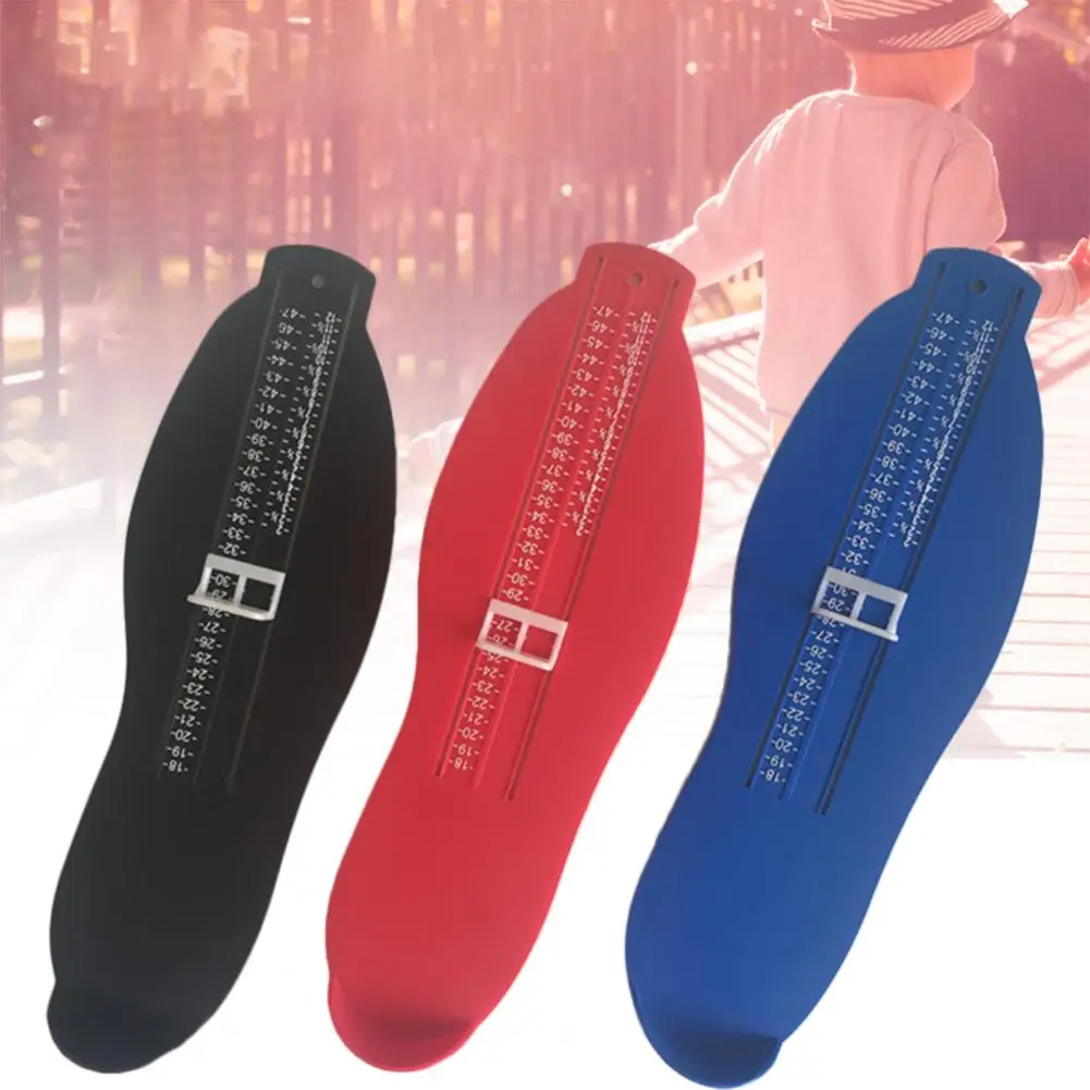Foot measuring ruler Adult Kid Foot Measuring Device Clear Scale Accurate Measurement Feet Length Measuring Ruler Shoe Sizer