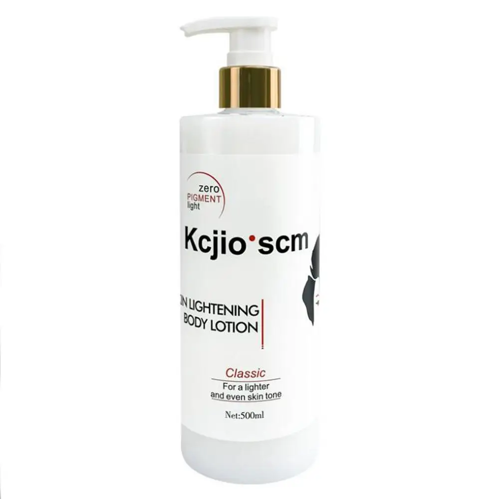 500ml Kojicf Dark skin Lightening Body Lotion  Whitening Cream For Skin Care Moisturizing for Even Skin Tone 5