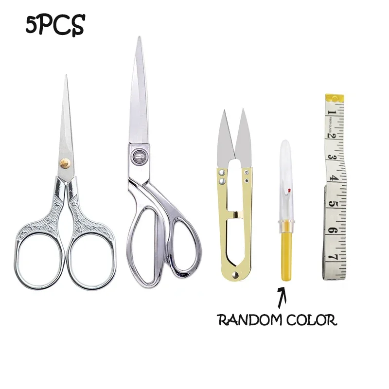 https://ae01.alicdn.com/kf/Sf8f33f73d7494fb699fe101d54f40a7as/5pcs-Professional-Sewing-Scissors-Tape-Measure-U-Shape-Clippers-Yarn-Stainless-Steel-Embroidery-Craft-Tailor-Scissors.jpg