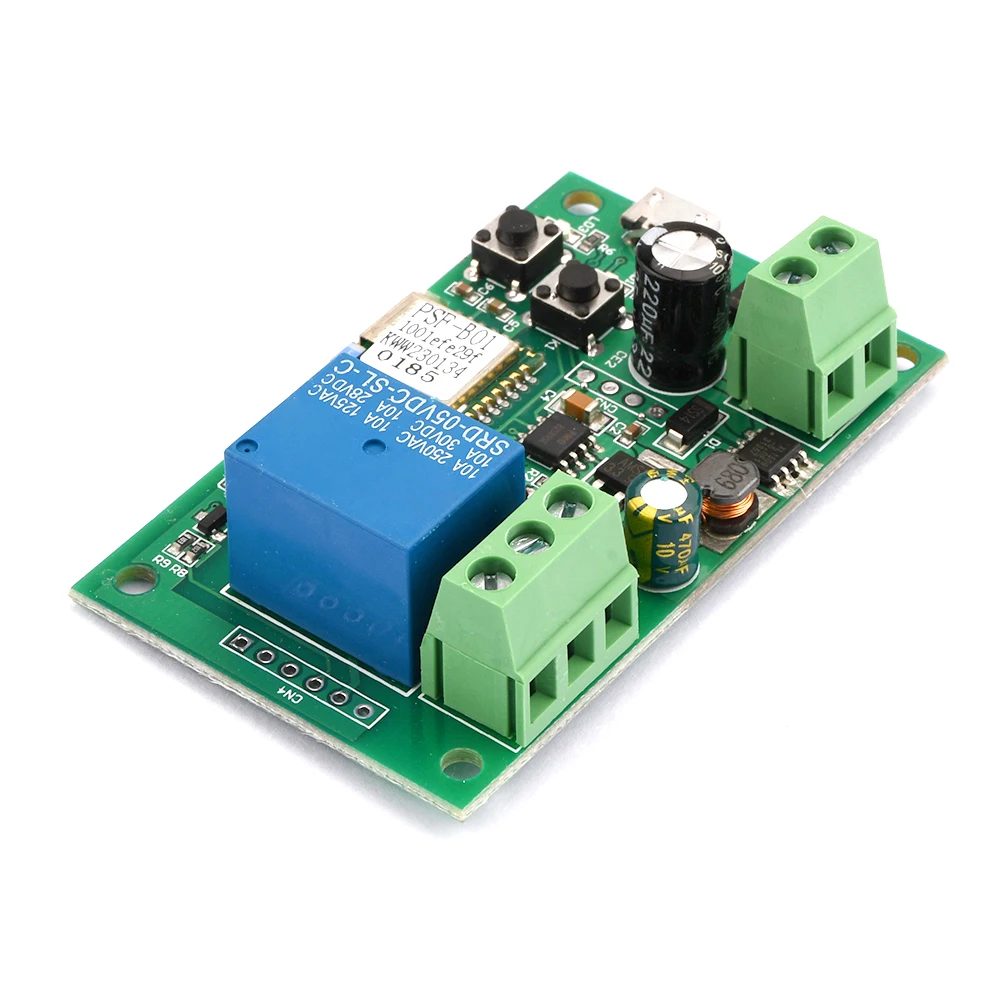 Auto-Locking, DC 5V, 7-32V, sem fio, APP
