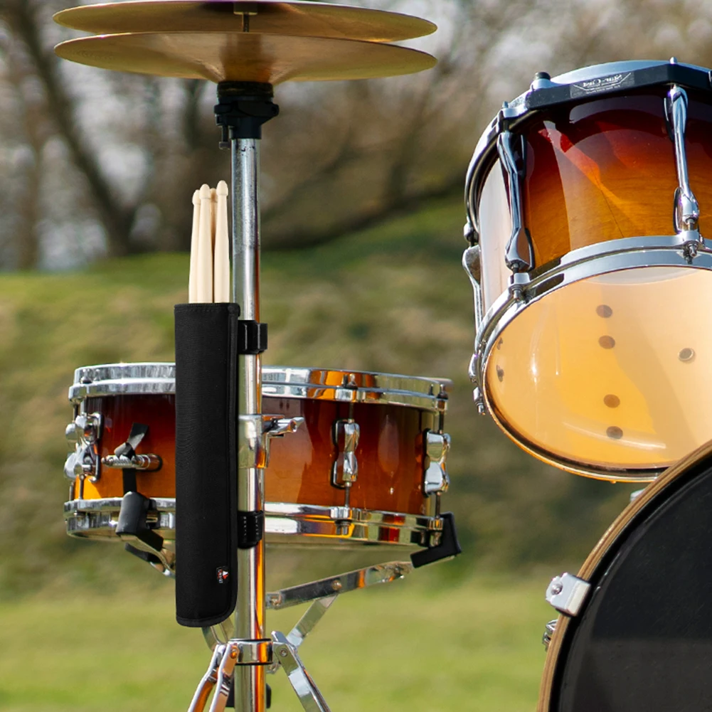 Drumstick Holder Nylon Drumstick Container Bag Drum Sticks Holder Bag for Drumsticks Mallets