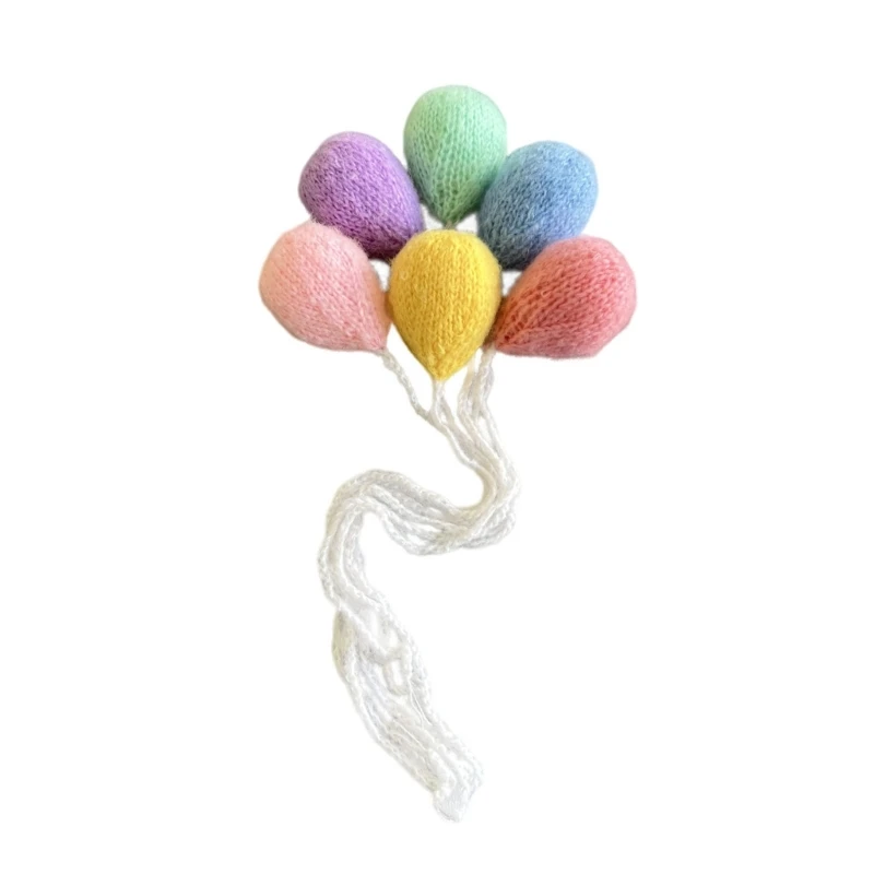 

Newborn Photography Props Colorful Balloon Posing Props Baby Photoshooting Props DIY Photo Backdrop Decors Shower Gift K1KC