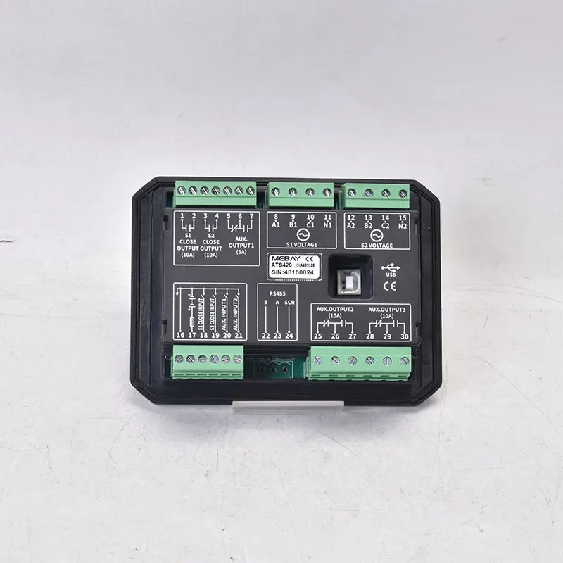 오리지널 ATS420 발전기 컨트롤러 자동 전환 스위치 제어 모듈 ATS