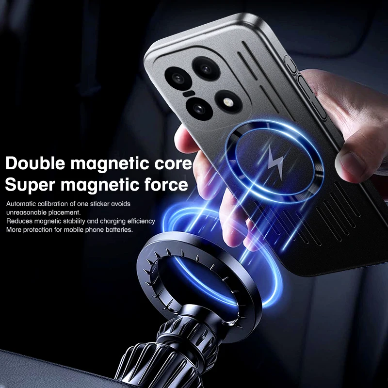 Breathable Cooling Mesh Phone Case with Magnetic Heat Dissipation