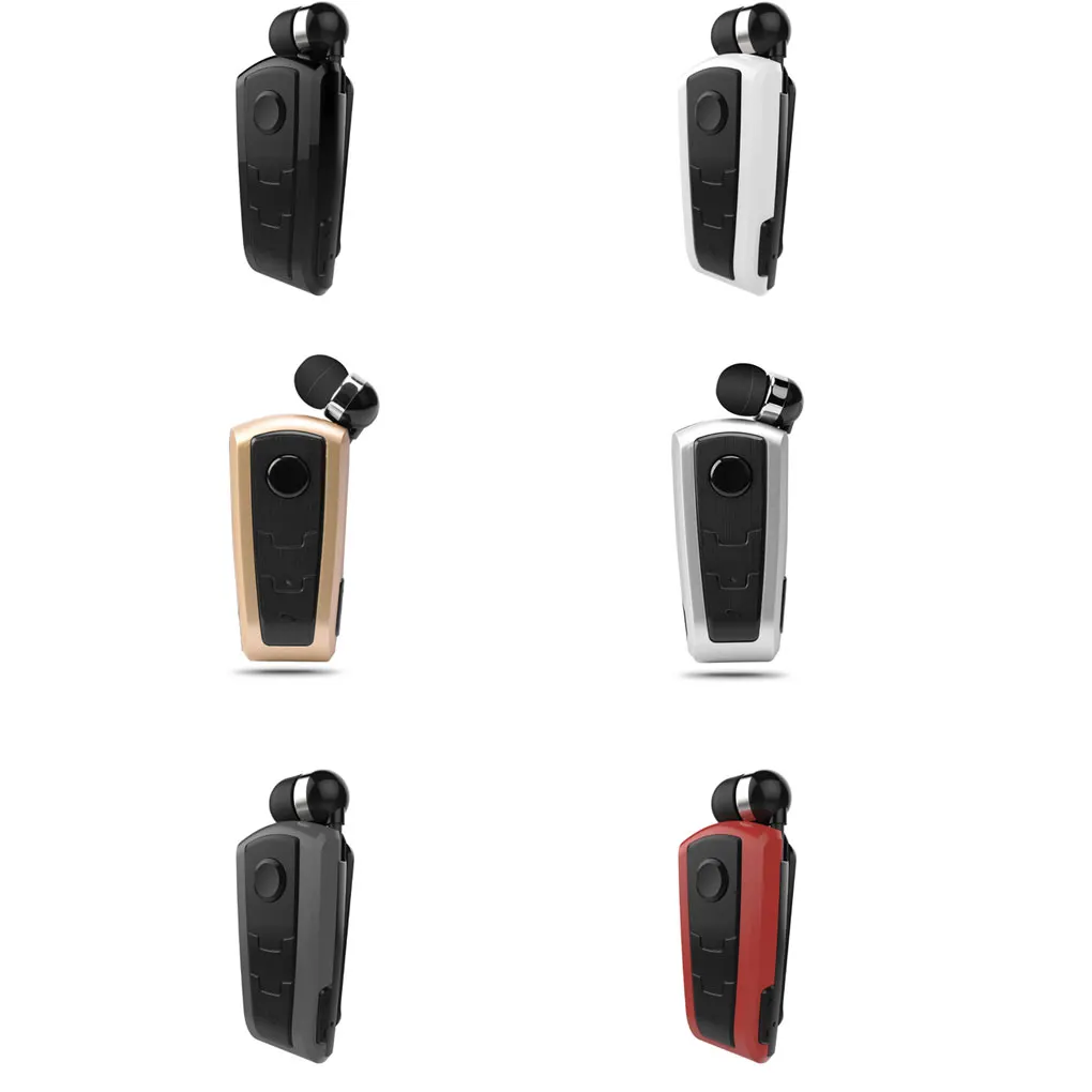 

Наушники с напоминанием о звонках и вибрации, наушники, гарнитура, стерео музыка, Hands-free, Выдвижной кабель, одноушные беруши, белые