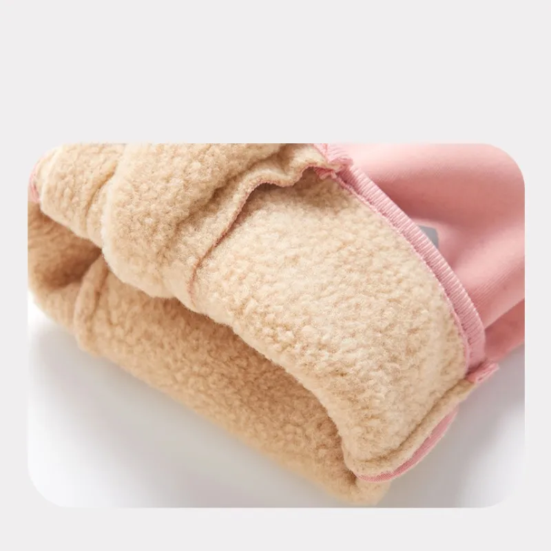 Winter Children Cycling Gloves Cold Wingproof Non-Slip Bicycle Skating  Ski Outdoor Sports Fleece Warm Kids Gloves 4