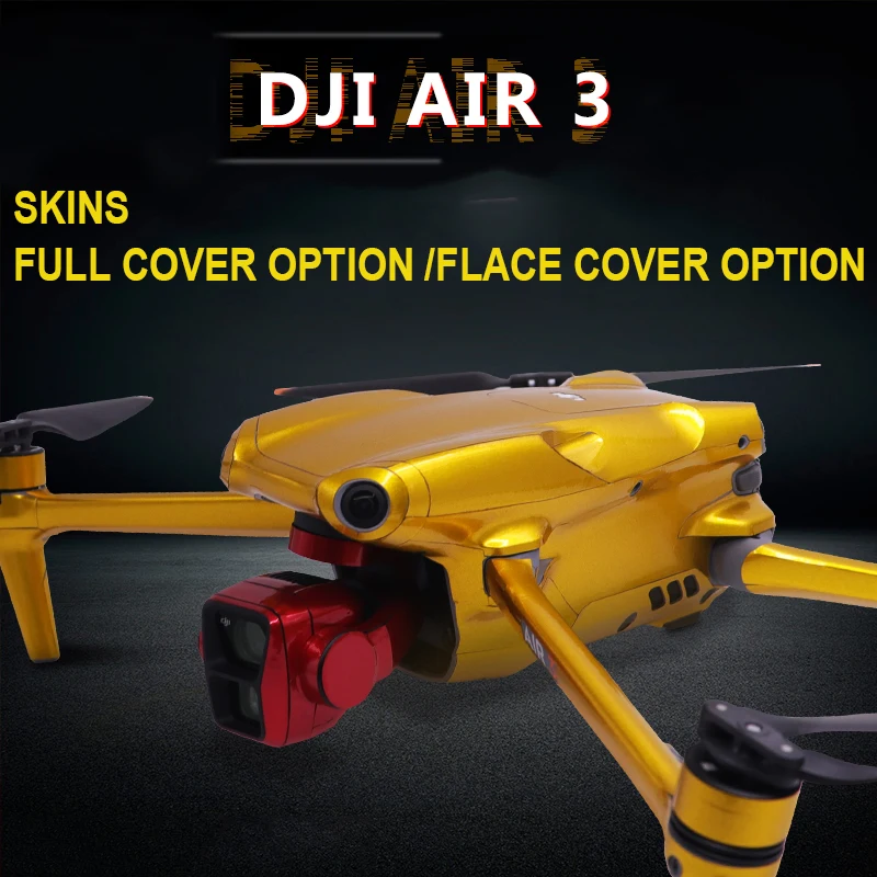 Fluorescence Skin Stickers Face cover Remote Controller Protector Decal for DJI Air 3 Accessorie