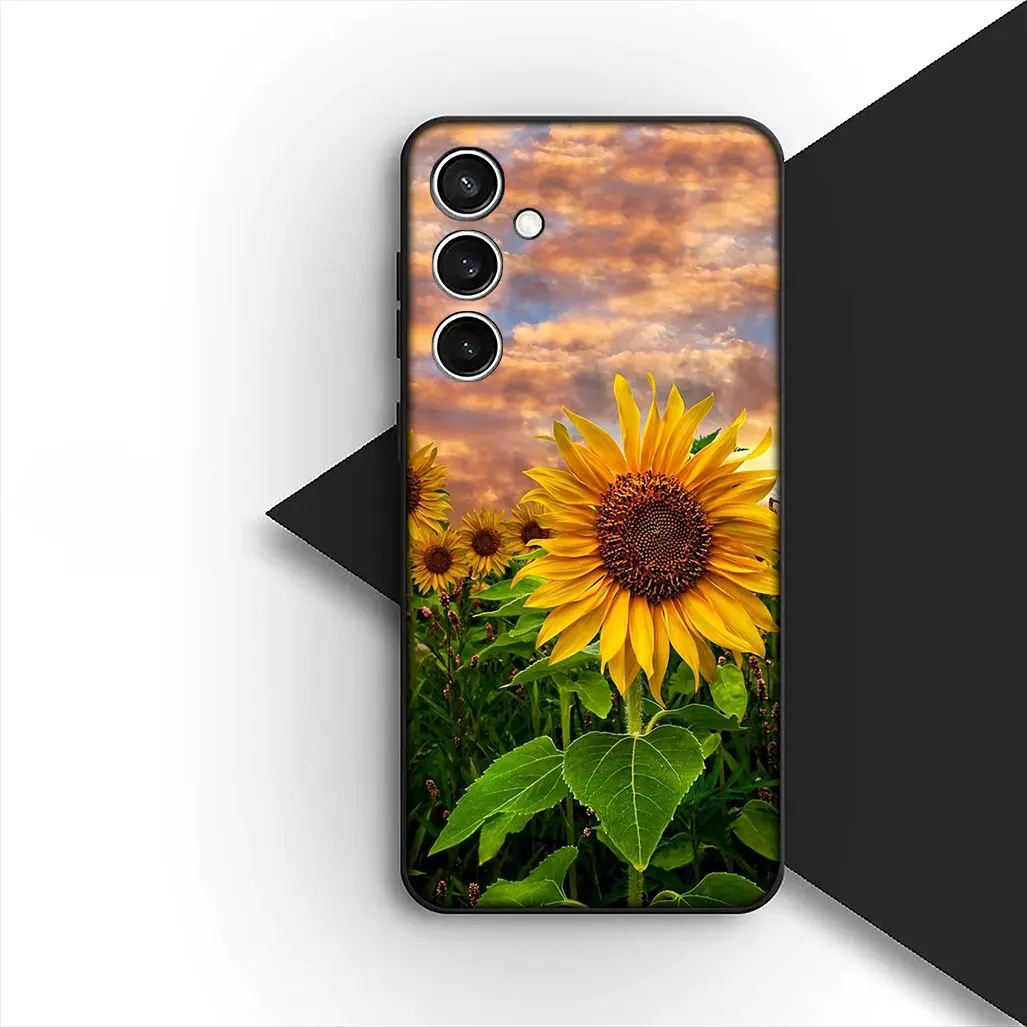 Vibrant Sunflower Design Phone Cover Case