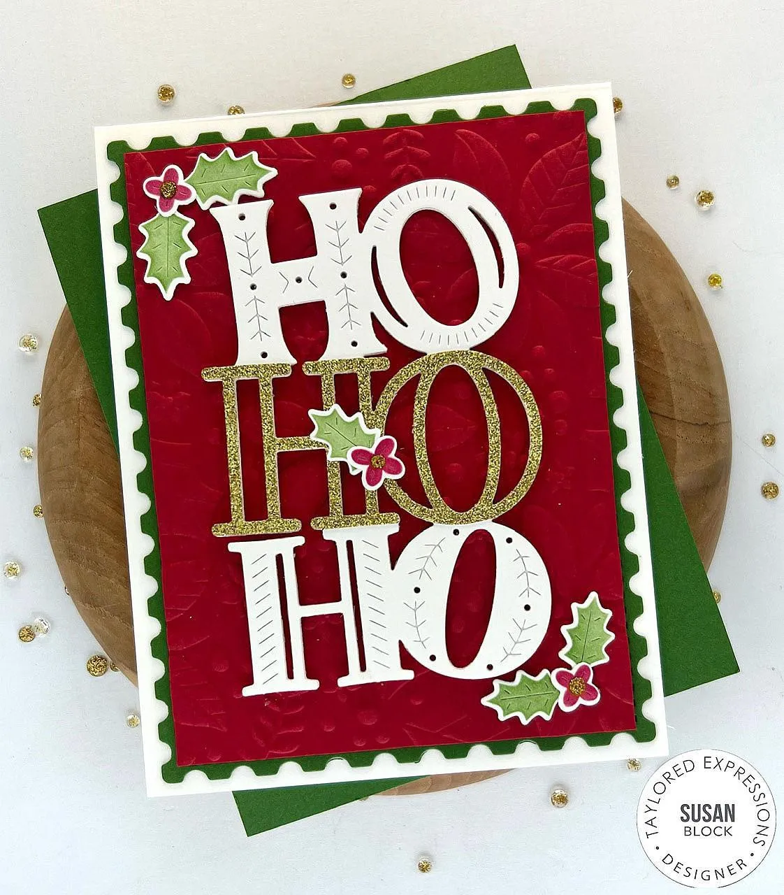 Christmas Santa Stamps and Metal Cutting Dies Sets for DIY Craft