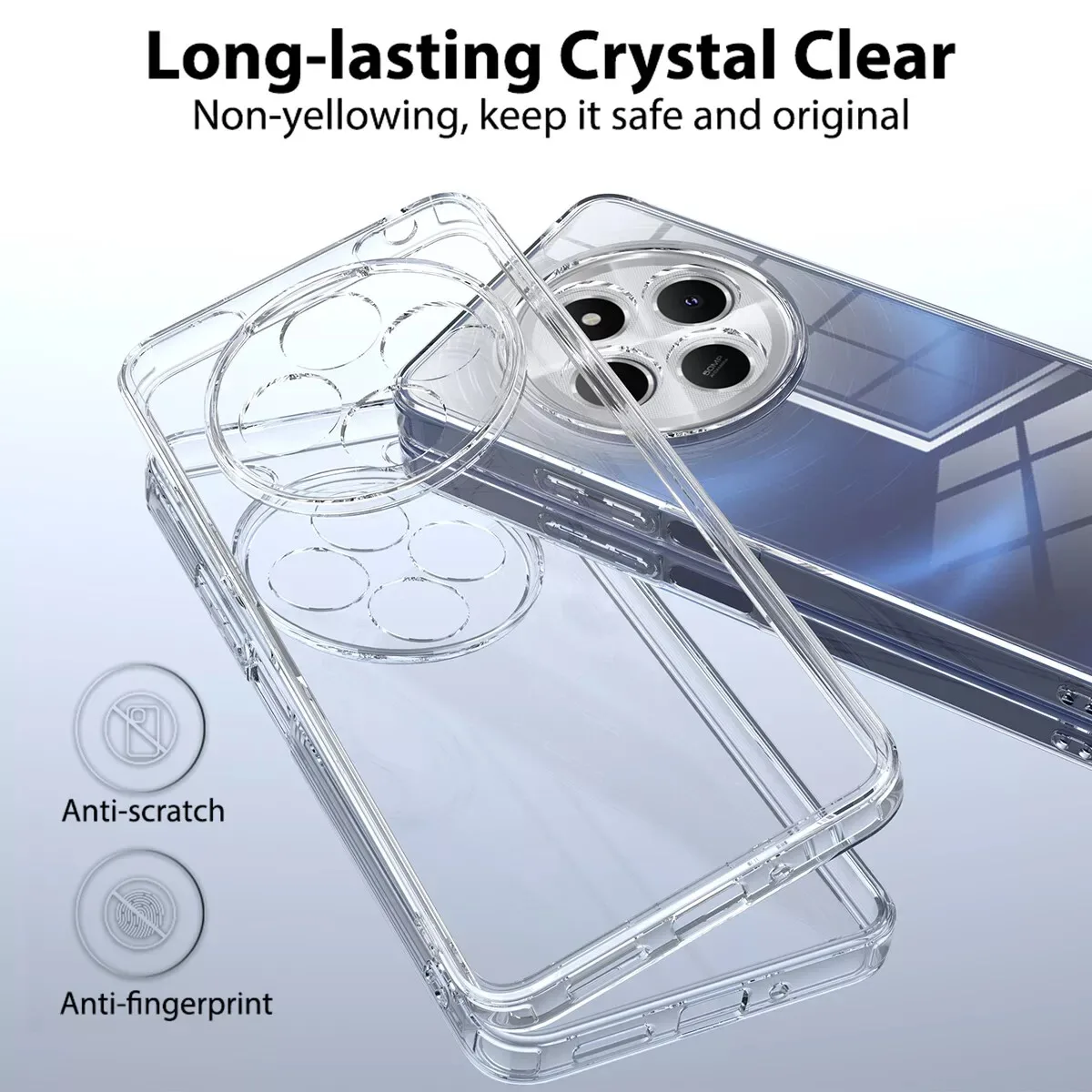 Ultra Thin Transparent Shockproof Soft Phone Case