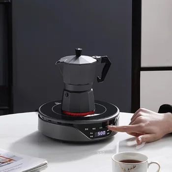 220V Stufa Elettrica In Ceramica Stufa Da Tè Piastra Calda Elettrica Riscaldatore Stufa 4 Gear Caffè Forno di Riscaldamento Mini Macchina Da Tè Caldaia Ad Acqua 1