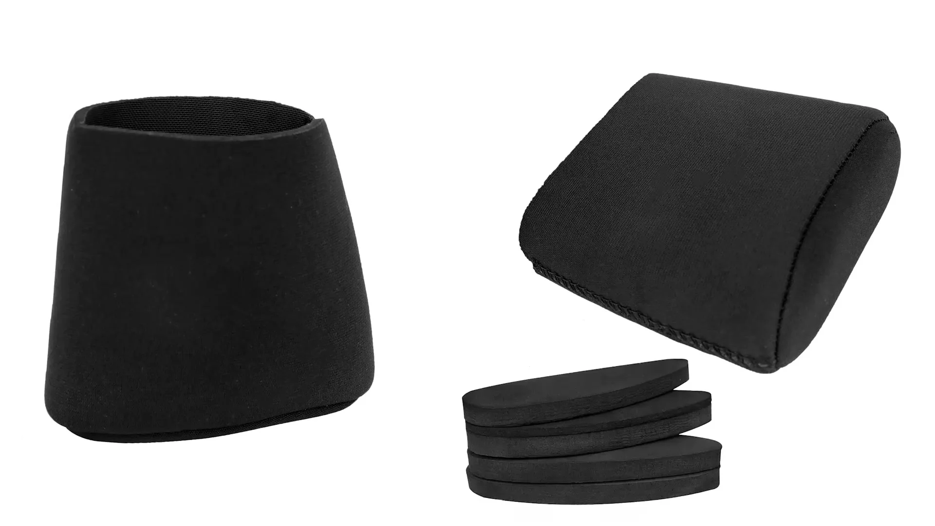 Tourbon Slip-On Recoil Pad For Rifle & Shotgun - Neoprene Shock-Absorbing Stock Cover Insert