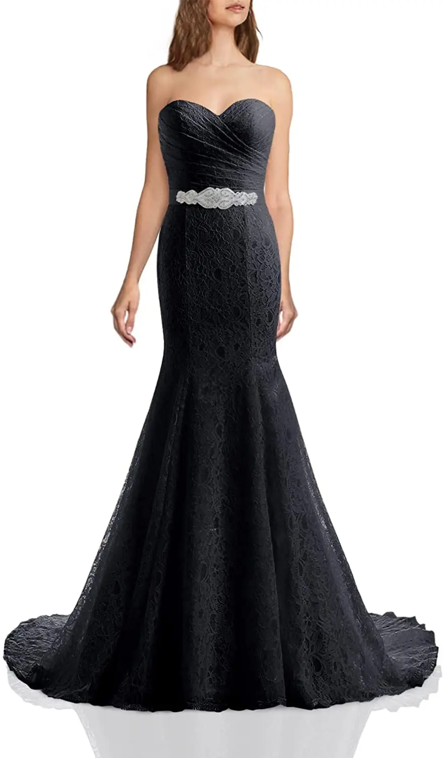 

2022 Likedpage Women's Lace Mermaid Bridal Wedding Dresses