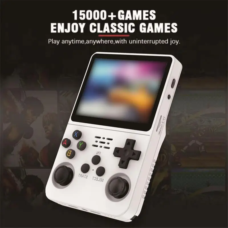 

New R36S Retro Handheld Video Game Console Linux System 3.5 Inch IPS Screen Portable Pocket Video Player R35S Plus