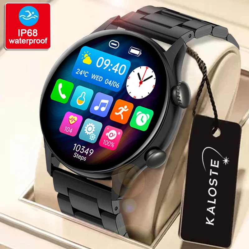 2022 Smart Watch Men 1.32 inch 360*360 Screen Bluetooth Call Heart Rate