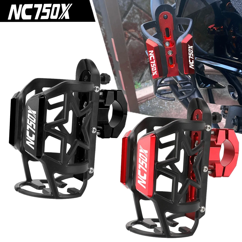 

For Honda NC750X NC 750X NC750 X 2014-2023 2022 2021 2020 New Motorcycle Beverage Water Bottle Cage Drink Cup Holder Stand Mount