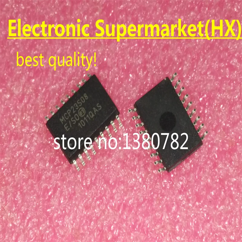 

Free Shipping 10pcs/lots MCP23S08-E/SO MCP23S08 23S08 SOP-18 IC In stock!