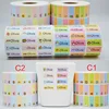 120pcs Name Sticker Personalized First Name Label Custom Waterproof Kawaii Stickers for Children School Stationery Waterbottle 2