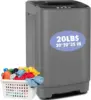 Portable Washing Machine, 20Lbs Capacity Full-Automatic Portable Washer Machine, 2.8Cu.ft Washer and Dryer Combo with Drain Pump 1