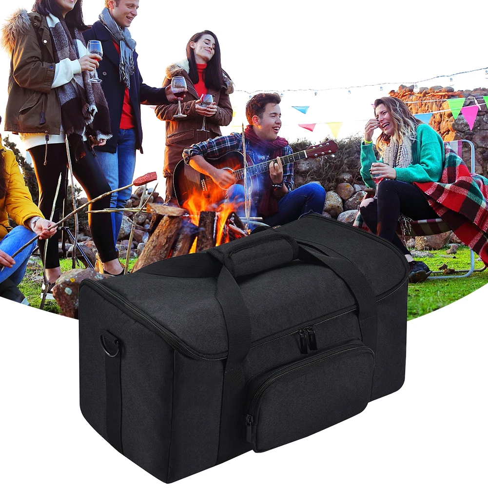 Portable Speaker Carrying Storage Pouch Heavy-Duty Bluetooth-compatible Speaker Case Multifunctional for  Ears Hyperboom