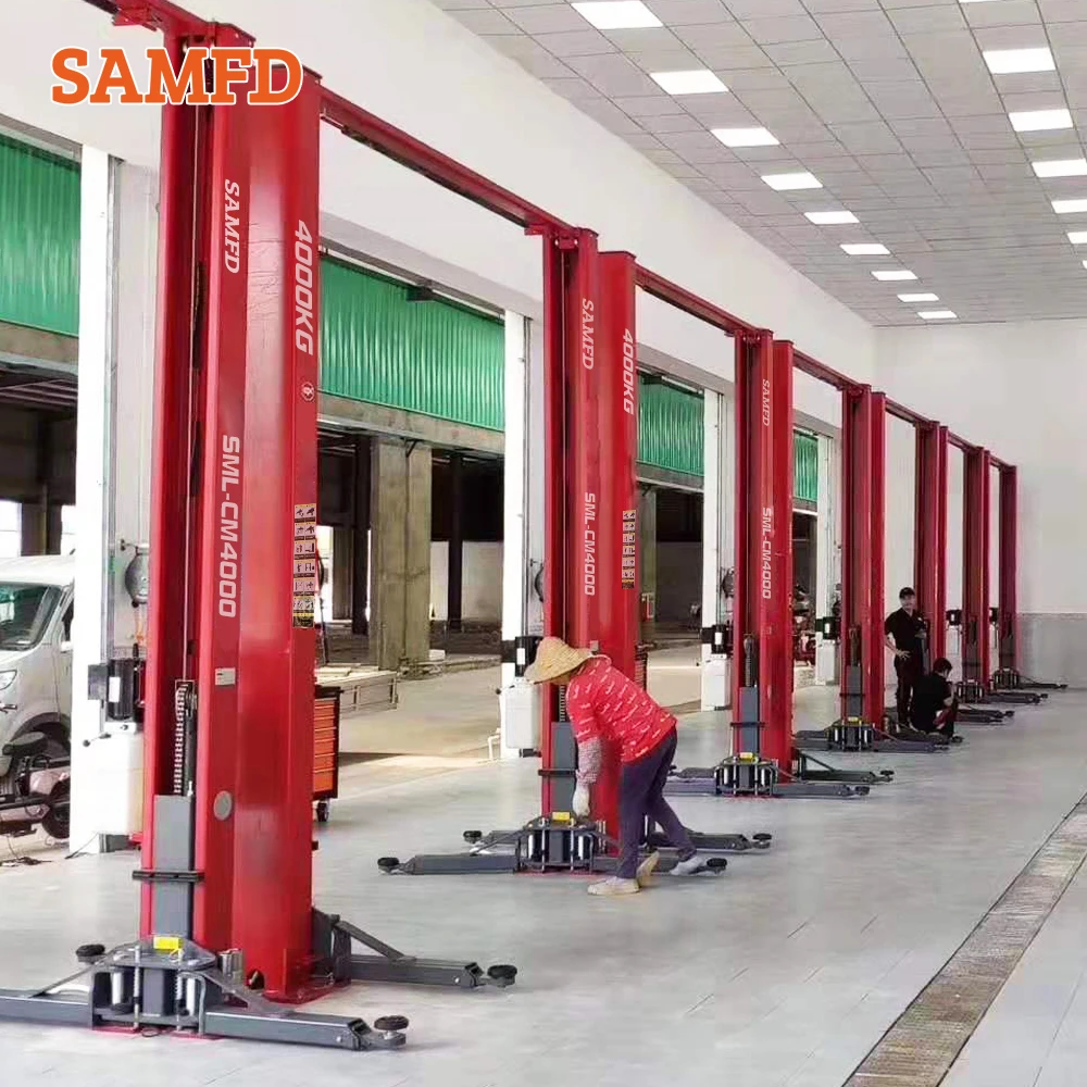 Oportunidad única para trabajar mas eficiente elevador de autos SAMFD Car Jack Lift, elevador de auto hidráulico de piso 4 Ton 2. - Imagen 5