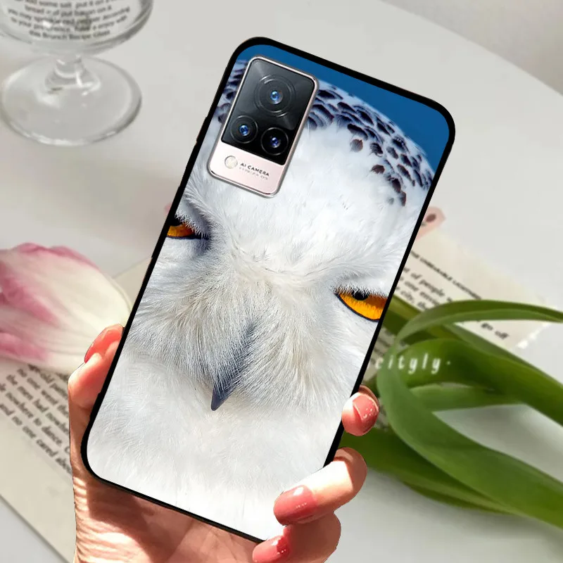 Soft Silicone Phone TPU Coque Cover for Vivo V21 Series - Protective s Shell