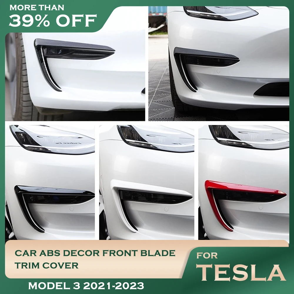 

Передняя накладка на лезвие для Tesla Model 3 2021 2022 2023