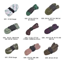 Tactical Gun Cleaning Kit Mat Bore Cleaner Rifle Barrel Caliber Rope 22LR 9x19mm 12GA 20GA .22 .223 .308 7.62x39 5.45x39 Ruger 2