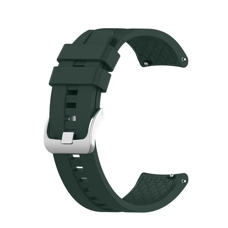 Premium 20mm Silicone Watch Band Strap - Vibrant Colors & Secure Fit