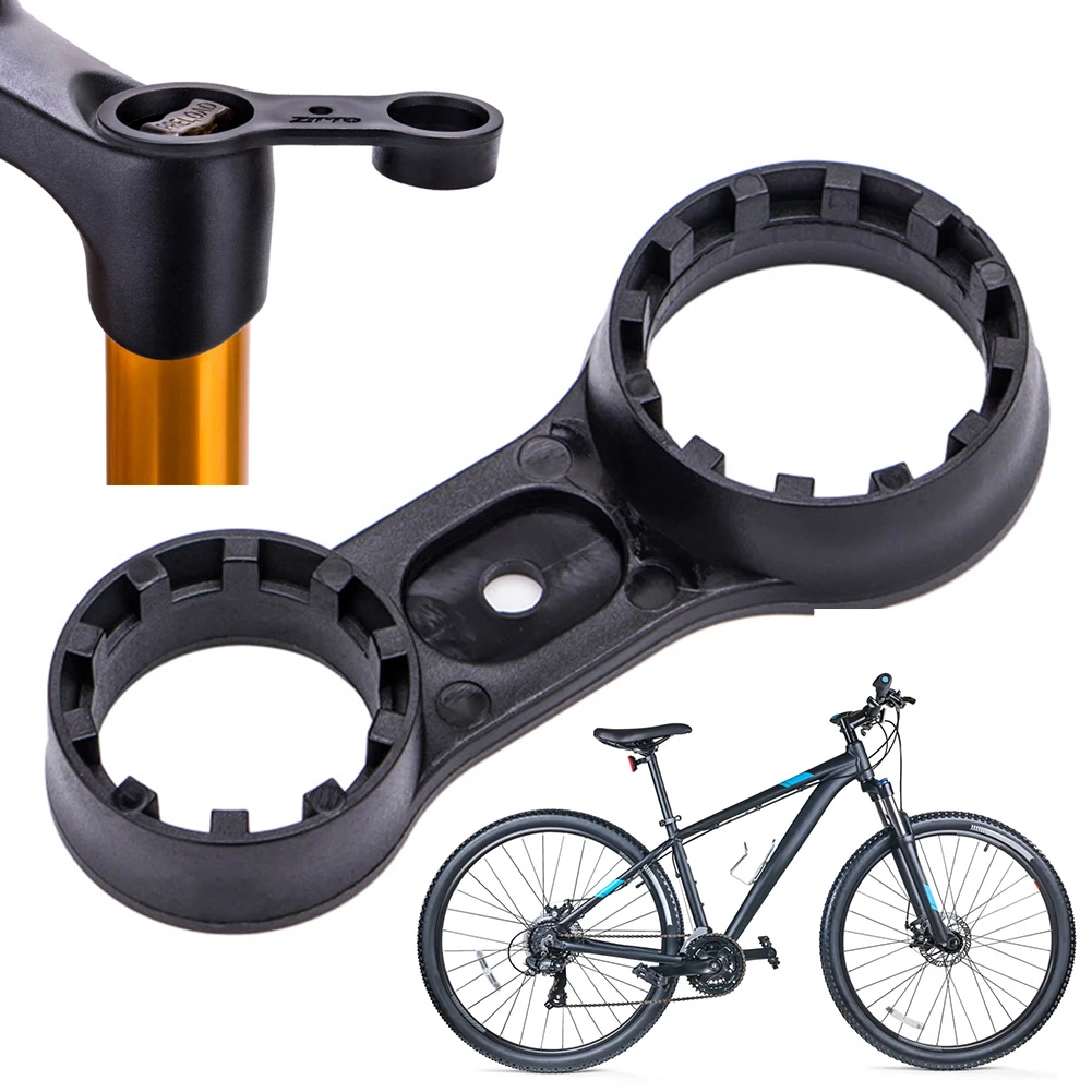 MTB Bicycle Front Fork Cap Wrench Spanner Lightweight Bike Front Fork Cap Wrench Disassembly Tool for SR Suntour XCR/XCT/XCM