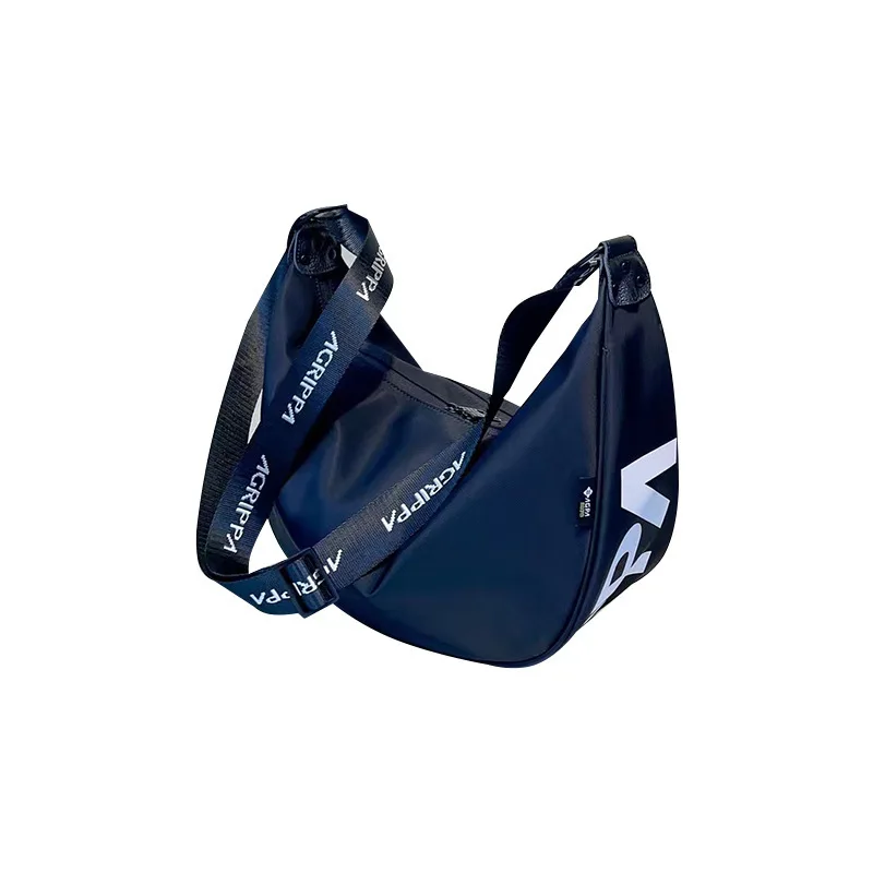 2024 new trendy women's bag waterproof nylon letter printed shoulder bag crossbody bag large capacity simple casual shoulder bag