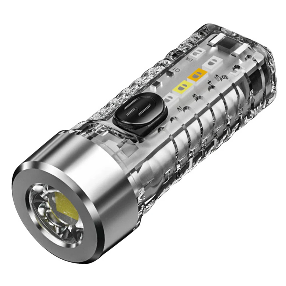 Description Picture 5 of itemLED SMD Pocket Flashlight Portable Keyring Torches Type-C USB Charging for Outdoor Camping Hiking Emergency Lighting