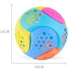 Funny Flashing Bouncing Ball LED Light Dancing Music Ball Toy for Boys Girls Plastic Colorful LED Flash Dancing Ball 6