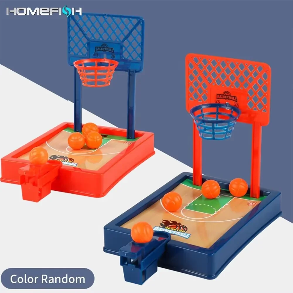 Mini basketball machine desktop portable travel or office game set, suitable for indoor or outdoor use. Fun toys Christmas gifts 5