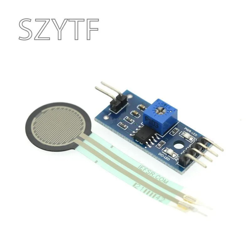 로드셀 저항막 압력 센서 모듈, 유연한 힘 감지 아날로그 FSR402 arduino용 4mm 5mm 7mm 110mm
