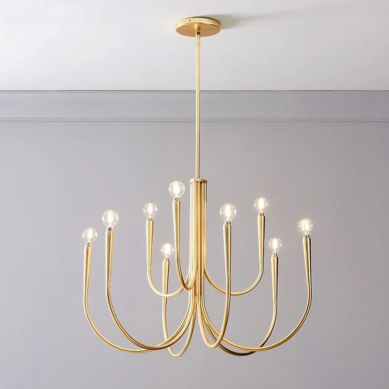 

Nordic LED Chandeliers for Dining Room Lustre Pendant Lights Home Decor Hanging Lamps for Ceiling Light Fixture Indoor Lighting