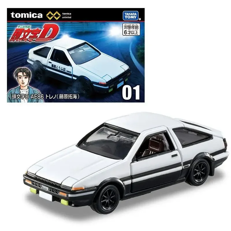 

TOMY Initial D Toyota AE86 Fujiwara Takumi неограниченный сплав автомобилей Diecasts & Toy транспортные средства миниатюрные масштабная модель автомобиля для детей