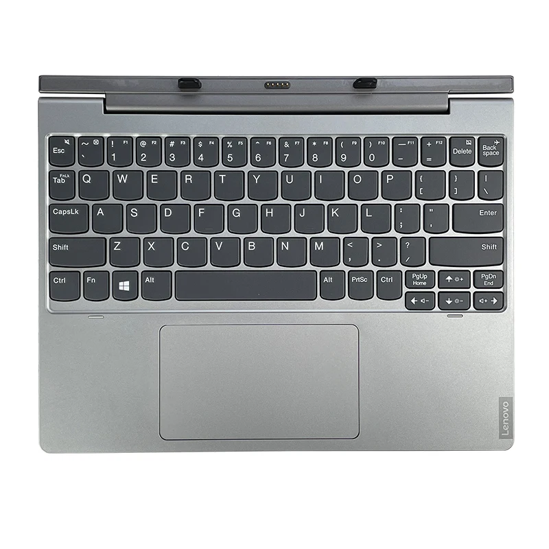 Teclado de Encaixe para Tablet com Descanso para 10.1 Polegadas Lenovo D330 D335 em Capa para Laptop ou pc com Base em Inglês - Imagem 4