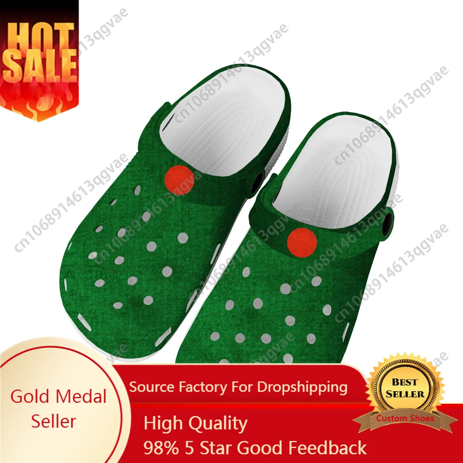 

Bangladesh Flag Home Clogs Custom Water Shoes Mens Womens Teenager Bangladesh Shoe Garden Clog Breathable Beach Hole Slippers