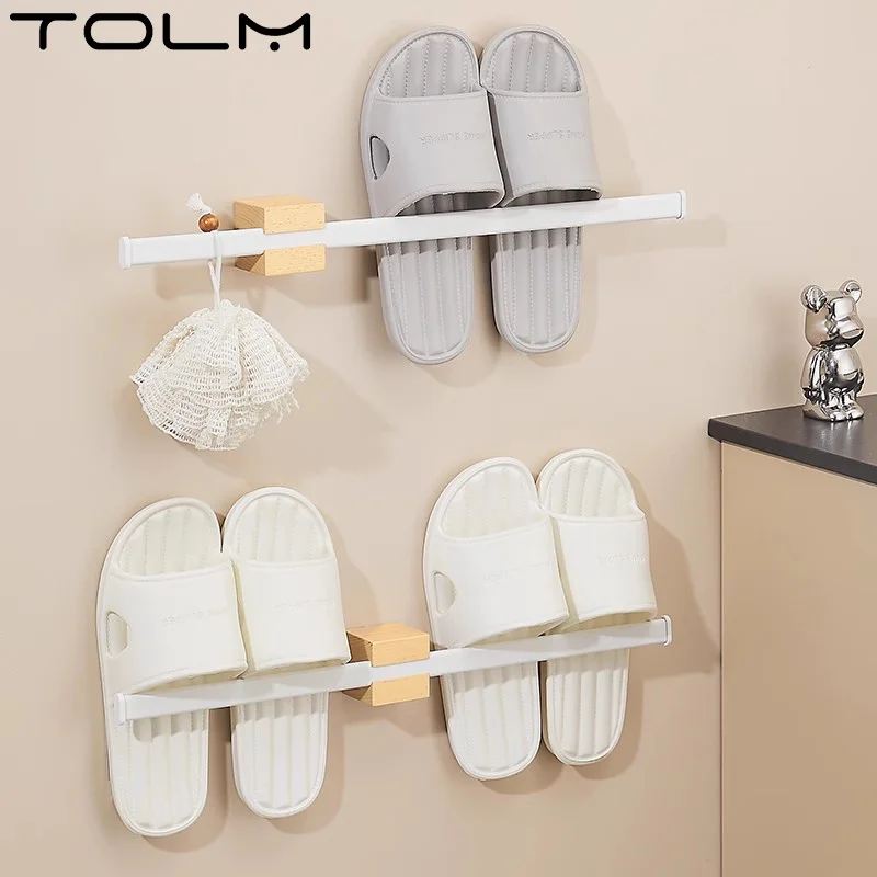 White Movable Towel Holder Wood Bathroom Towel Hanger Waterproof Towel Bar Rack  Shelf Accessories Shelf Kitchen Storage Rack - AliExpress