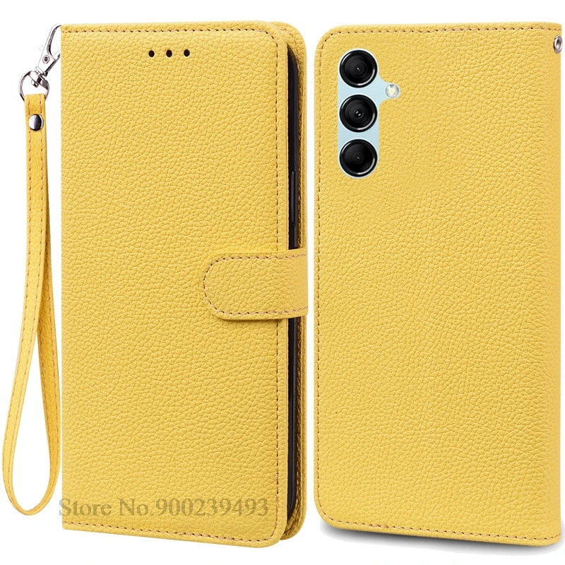 Leather Wallet Flip Phone Case - Premium Cover for Samsung Galaxy M55 5G