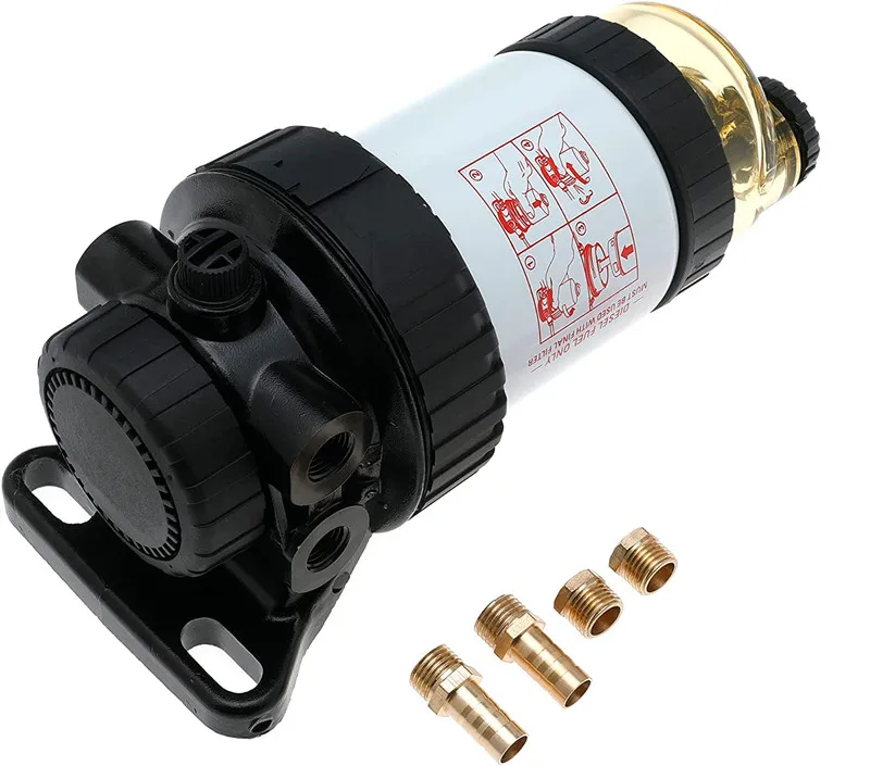 Fuel Water Separator 42093 31863 Fuel Filter Assembly 30 Micron Fits FM100 Series Filter Diesel Engine Replaces BF7783-D