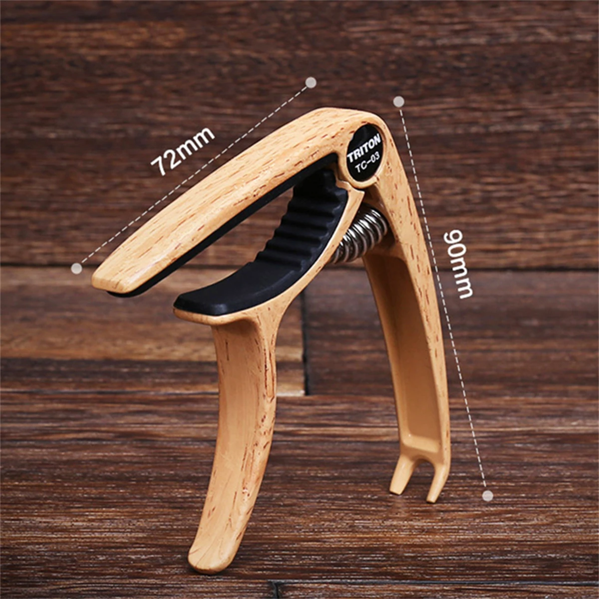 Gitarre Capo Metall 1 Stück Aluminium legierung Gitarre Tuner Clamp Professional Key Trigger Capo für akustische elektrische Musik instrumente – Detail 9